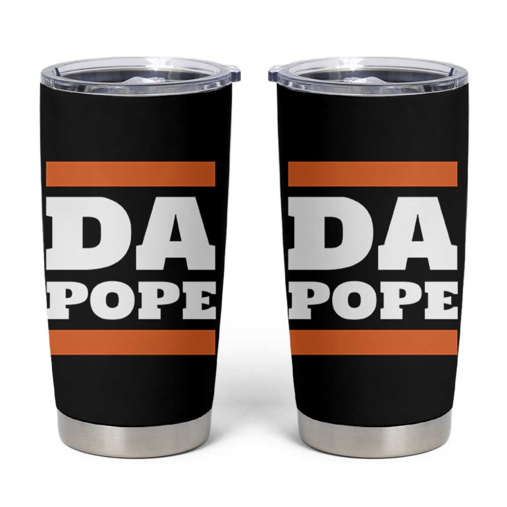 Funny Da Pope From America Chicago Tumbler Cup