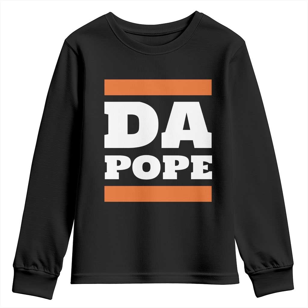Funny Da Pope From America Chicago Youth Sweatshirt