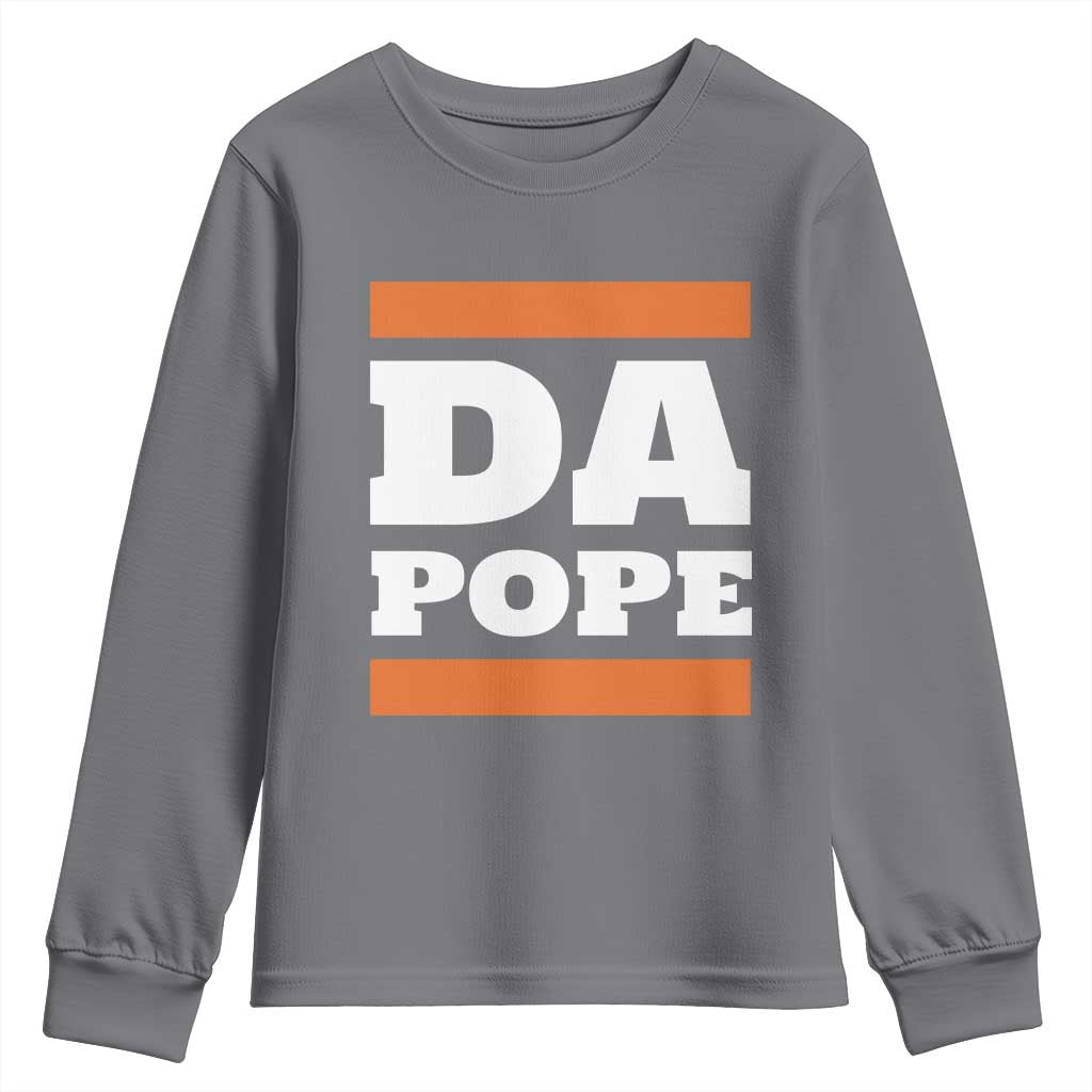 Funny Da Pope From America Chicago Youth Sweatshirt