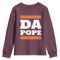 Funny Da Pope From America Chicago Youth Sweatshirt