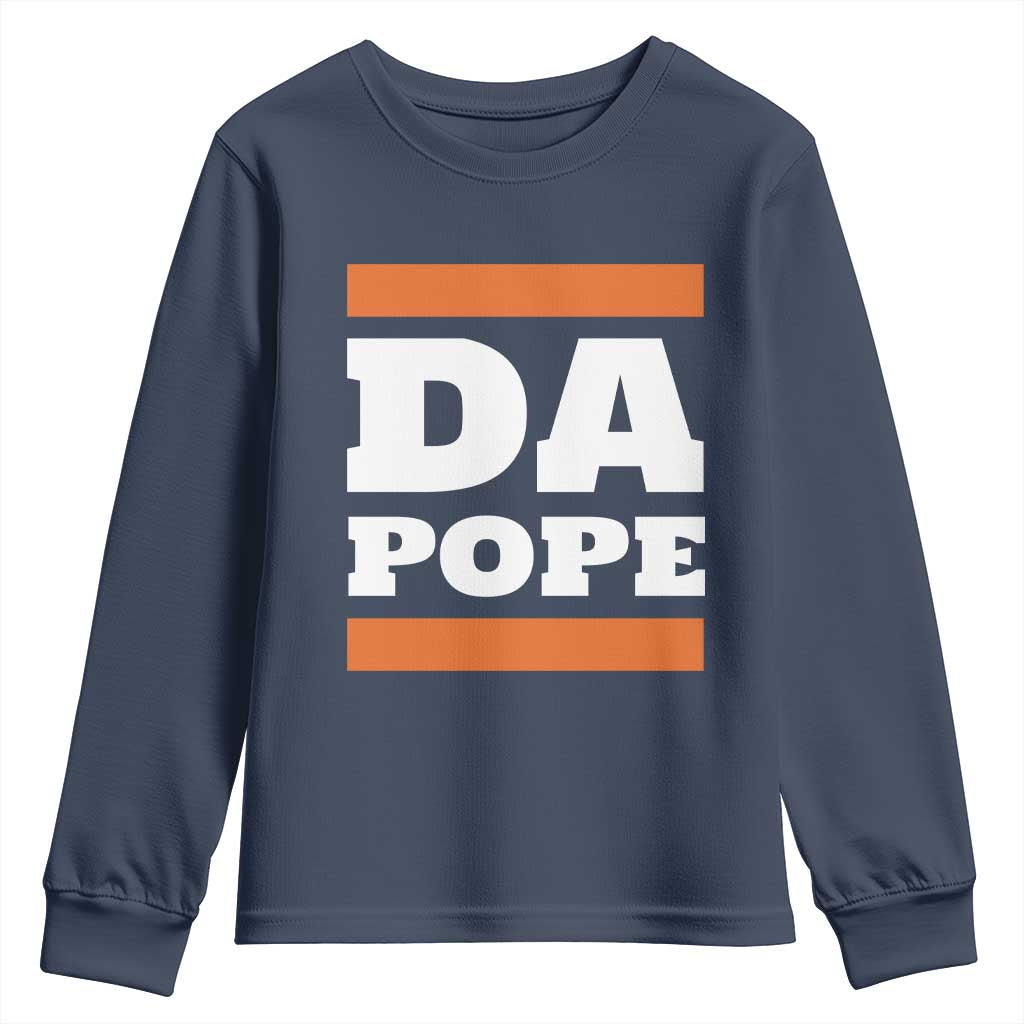 Funny Da Pope From America Chicago Youth Sweatshirt