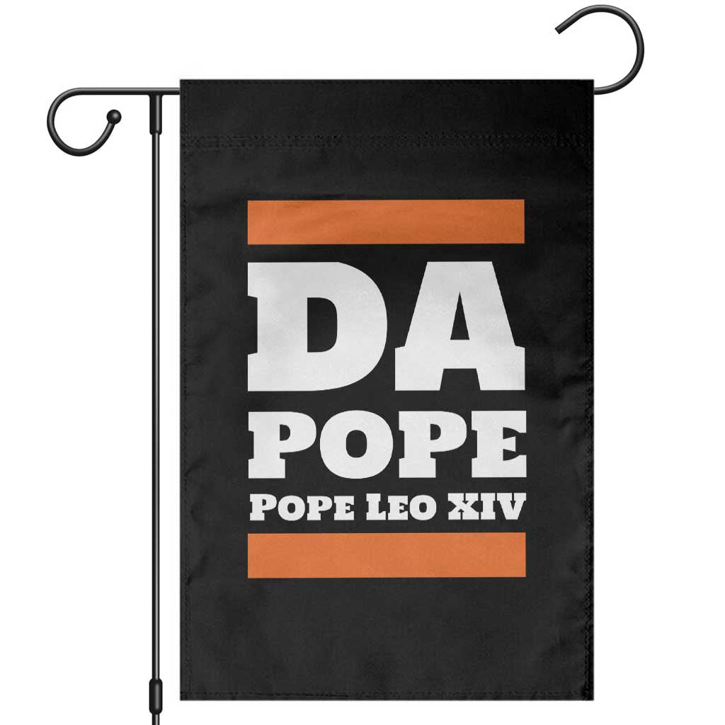 Funny Da Pope From America Chicago Pope Leo XIV Garden Flag - Wonder Print Shop