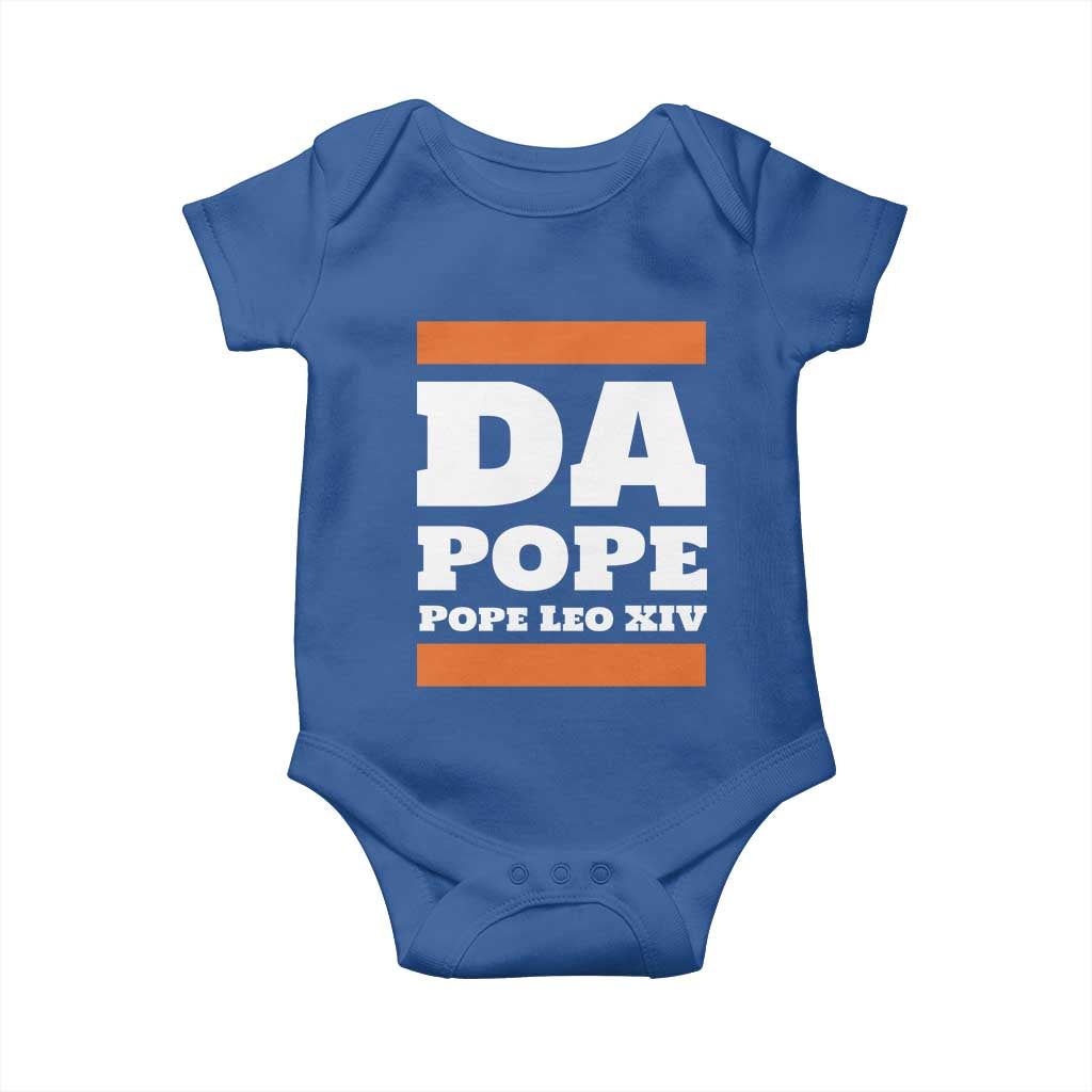 Funny Da Pope From America Chicago Pope Leo XIV Baby Onesie