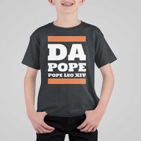 Funny Da Pope From America Chicago Pope Leo XIV T Shirt For Kid