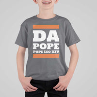Funny Da Pope From America Chicago Pope Leo XIV T Shirt For Kid