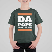 Funny Da Pope From America Chicago Pope Leo XIV T Shirt For Kid