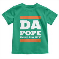 Funny Da Pope From America Chicago Pope Leo XIV Toddler T Shirt