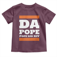 Funny Da Pope From America Chicago Pope Leo XIV Toddler T Shirt