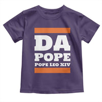 Funny Da Pope From America Chicago Pope Leo XIV Toddler T Shirt