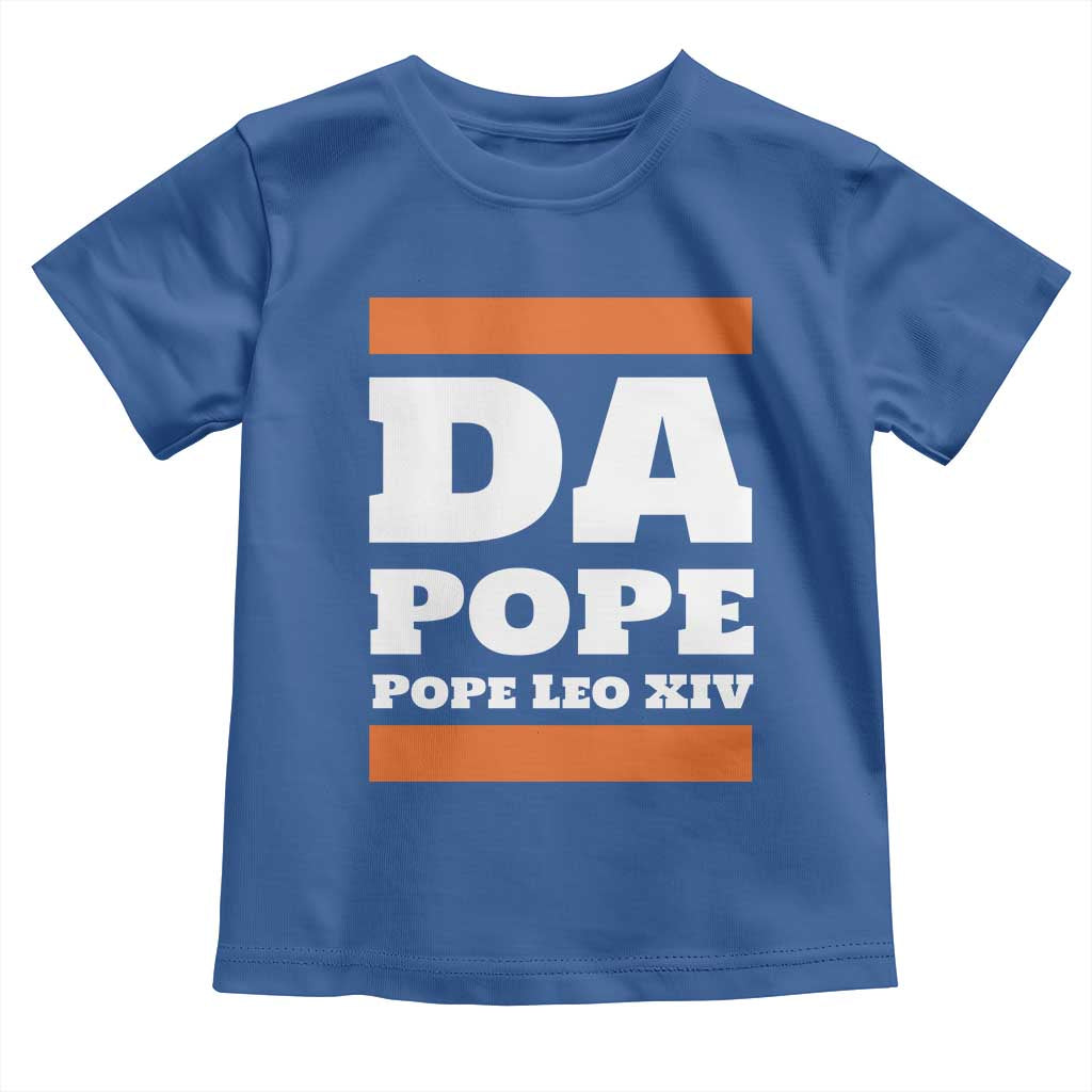 Funny Da Pope From America Chicago Pope Leo XIV Toddler T Shirt