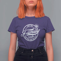 Family Reunion Matching T Shirt For Women Ain't No Family Like The One We Got Sun Ocean Wave - Wonder Print Shop