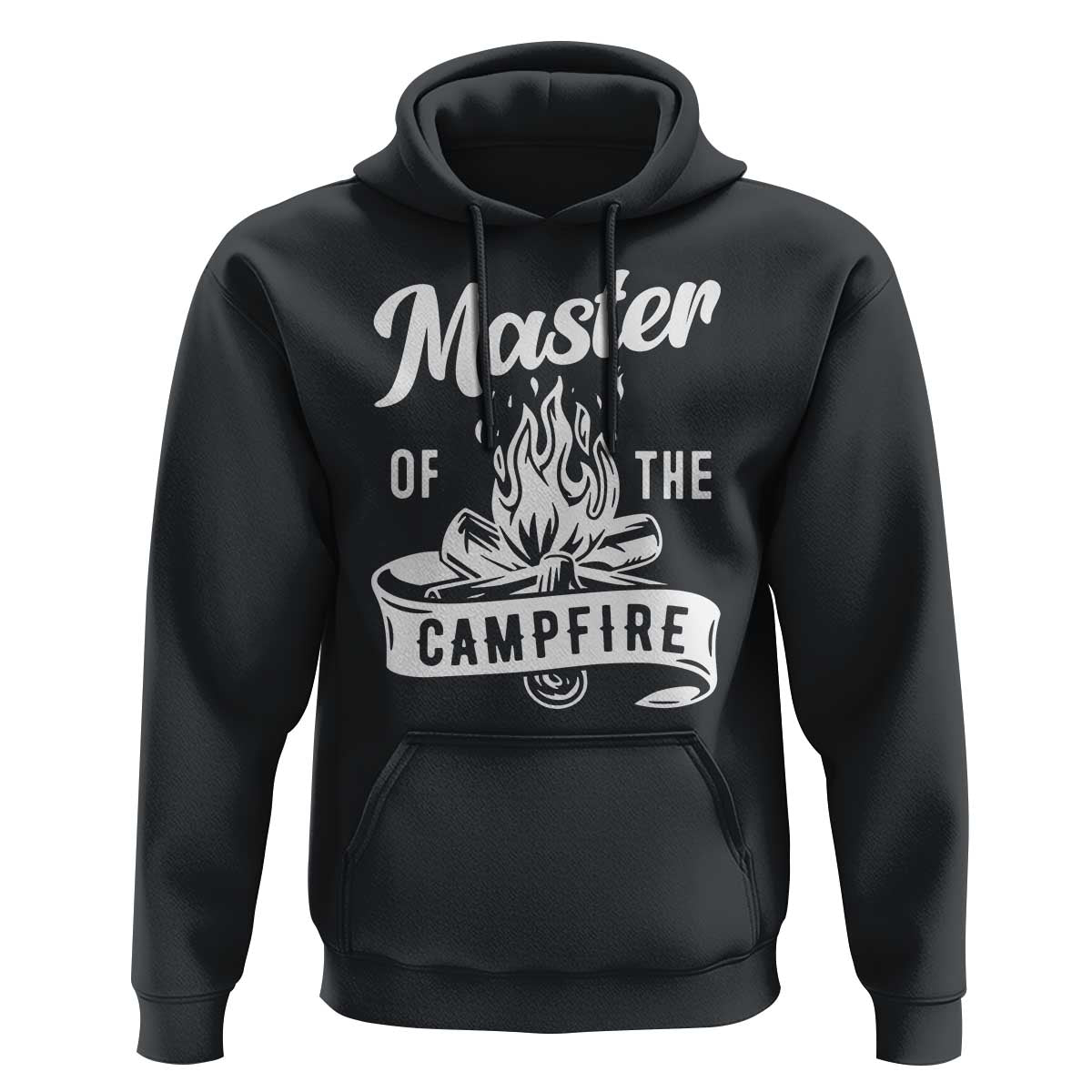 Camping Lover Hoodie Master Of The Campfire Camper Outdoor Activity - Wonder Print Shop