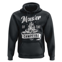 Camping Lover Hoodie Master Of The Campfire Camper Outdoor Activity - Wonder Print Shop