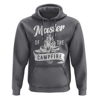 Camping Lover Hoodie Master Of The Campfire Camper Outdoor Activity - Wonder Print Shop