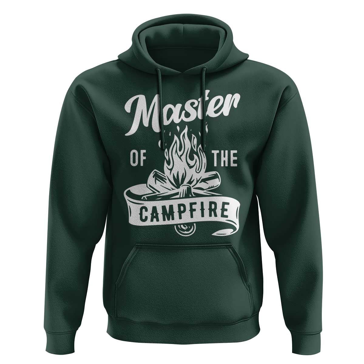 Camping Lover Hoodie Master Of The Campfire Camper Outdoor Activity - Wonder Print Shop