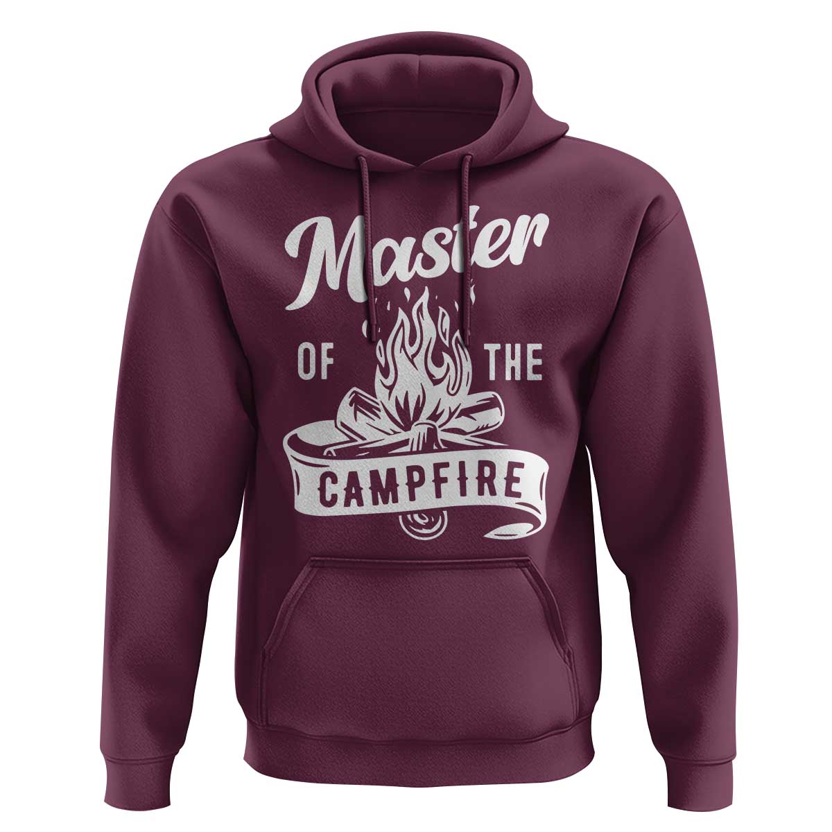 Camping Lover Hoodie Master Of The Campfire Camper Outdoor Activity - Wonder Print Shop