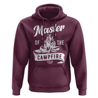 Camping Lover Hoodie Master Of The Campfire Camper Outdoor Activity - Wonder Print Shop