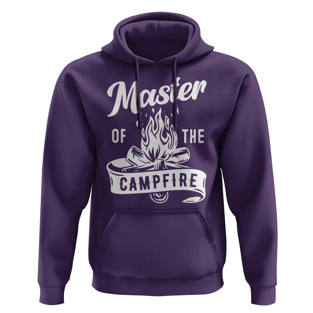 Camping Lover Hoodie Master Of The Campfire Camper Outdoor Activity - Wonder Print Shop