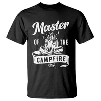 Camping Lover T Shirt Master Of The Campfire Camper Outdoor Activity - Wonder Print Shop