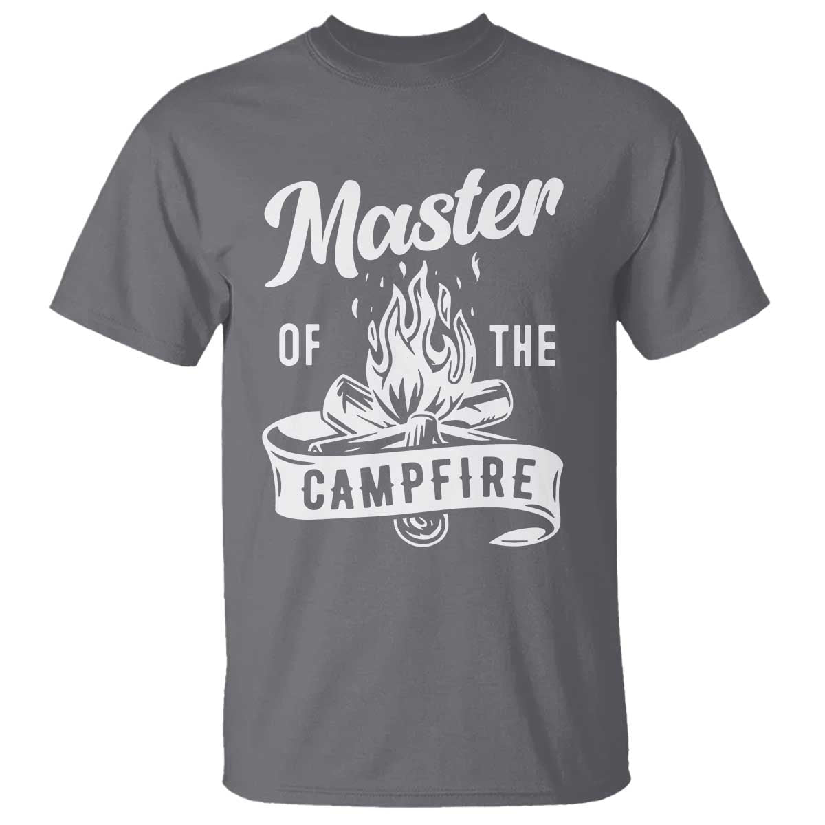 Camping Lover T Shirt Master Of The Campfire Camper Outdoor Activity - Wonder Print Shop