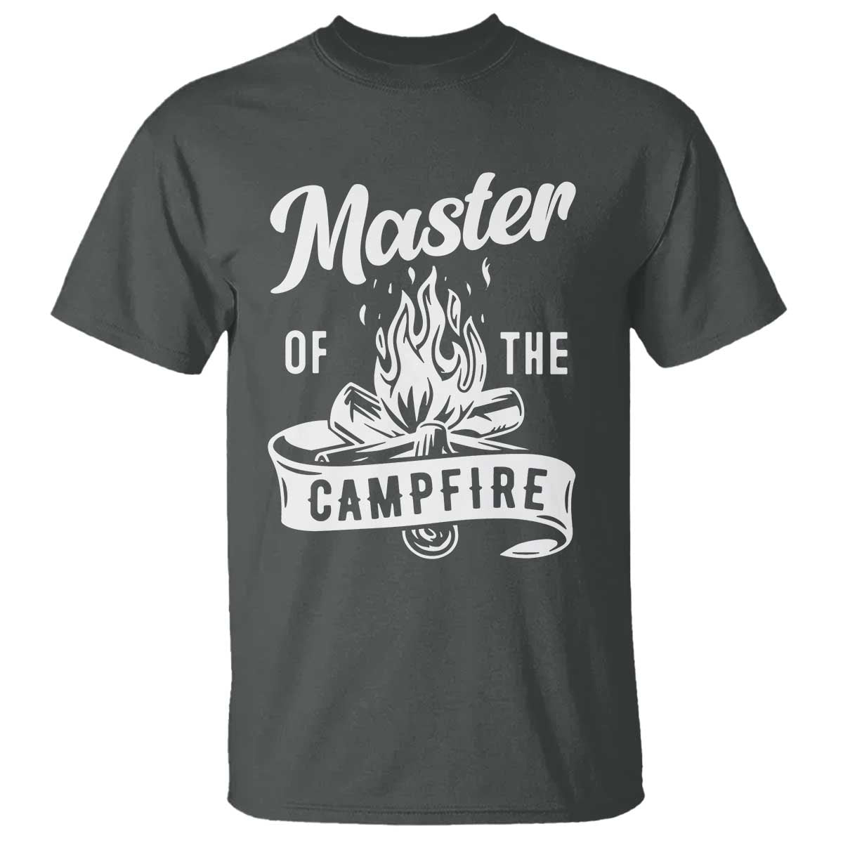 Camping Lover T Shirt Master Of The Campfire Camper Outdoor Activity - Wonder Print Shop