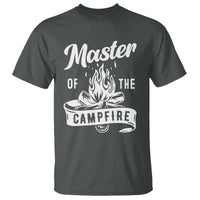 Camping Lover T Shirt Master Of The Campfire Camper Outdoor Activity - Wonder Print Shop