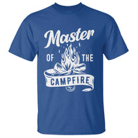 Camping Lover T Shirt Master Of The Campfire Camper Outdoor Activity - Wonder Print Shop