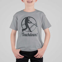 Funny Baseball T Shirt For Kid Touchdown Sports Fan Softball Player - Wonder Print Shop