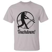 Funny Baseball T Shirt Touchdown Sports Fan Softball Player - Wonder Print Shop