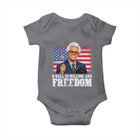 8 Ball 2 Million Dollars And Freedom Baby Onesie Billy Meme Baby 4th of July