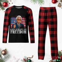 8 Ball 2 Million Dollars And Freedom Plaid Pajama Set Billy Meme Baby 4th of July