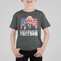 8 Ball 2 Million Dollars And Freedom T Shirt For Kid Billy Meme Baby 4th of July