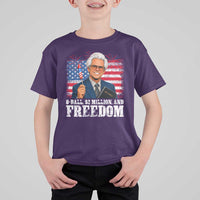 8 Ball 2 Million Dollars And Freedom T Shirt For Kid Billy Meme Baby 4th of July