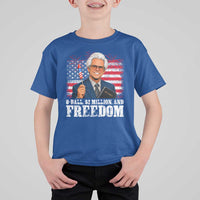 8 Ball 2 Million Dollars And Freedom T Shirt For Kid Billy Meme Baby 4th of July