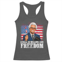 8 Ball 2 Million Dollars And Freedom Racerback Tank Top Billy Meme Baby 4th of July