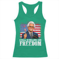 8 Ball 2 Million Dollars And Freedom Racerback Tank Top Billy Meme Baby 4th of July