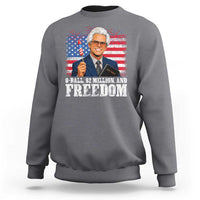 8 Ball 2 Million Dollars And Freedom Sweatshirt Billy Meme Baby 4th of July