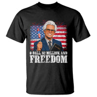 8 Ball 2 Million Dollars And Freedom T Shirt Billy Meme Baby 4th of July