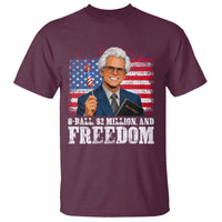 8 Ball 2 Million Dollars And Freedom T Shirt Billy Meme Baby 4th of July