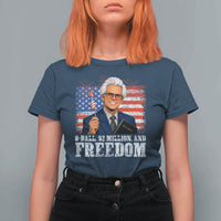 8 Ball 2 Million Dollars And Freedom T Shirt For Women Billy Meme Baby 4th of July