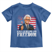 8 Ball 2 Million Dollars And Freedom Toddler T Shirt Billy Meme Baby 4th of July