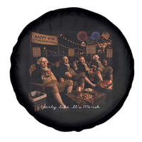 Party Like It Is 1776 Founding Father Spare Tire Cover Funny 4th of July Meme