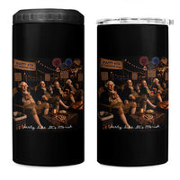Party Like It Is 1776 Founding Father 4 in 1 Can Cooler Tumbler Funny 4th of July Meme