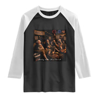 Party Like It Is 1776 Founding Father Raglan Shirt Funny 4th of July Meme