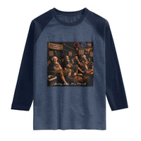 Party Like It Is 1776 Founding Father Raglan Shirt Funny 4th of July Meme