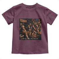 Party Like It Is 1776 Founding Father Toddler T Shirt Funny 4th of July Meme