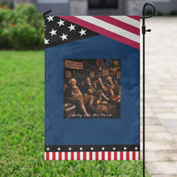 Party Like It Is 1776 Founding Father Patriotic Garden Flag Funny 4th of July Meme