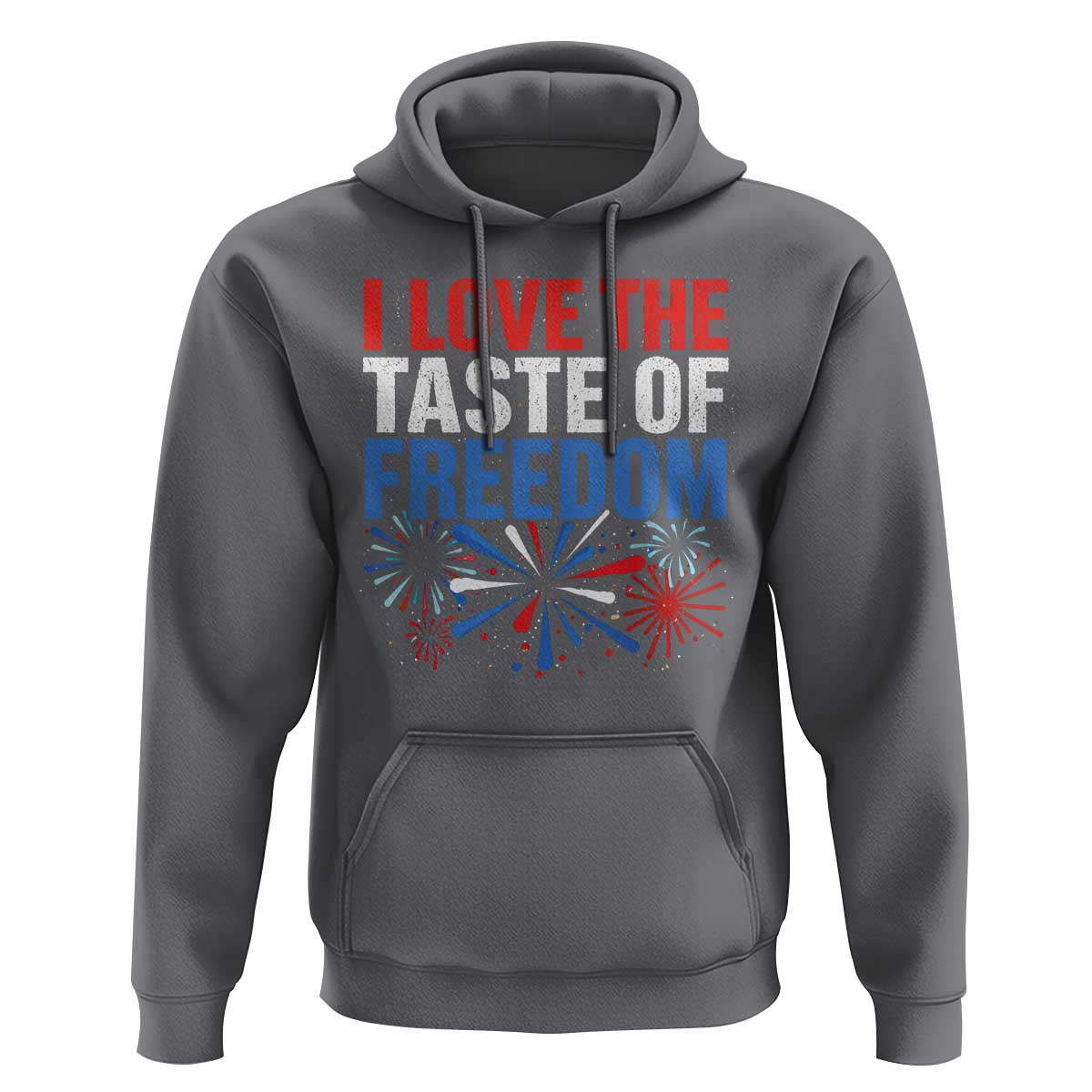 I Love The Taste Of Freedom Funny 4th of July Couple Matching Hoodie US Fireworks