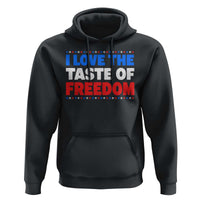 I Love The Taste Of Freedom Funny 4th of July Couple Matching Hoodie