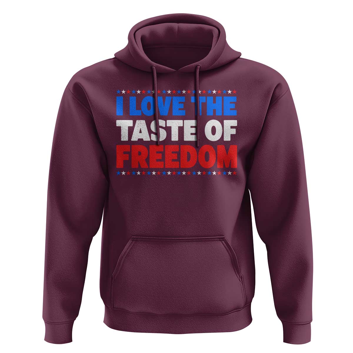 I Love The Taste Of Freedom Funny 4th of July Couple Matching Hoodie